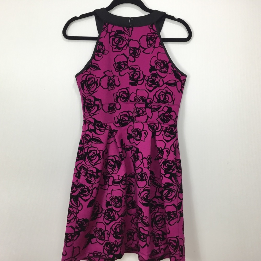 En Focus Studio Fuchsia Party Dress Size 8 - Picture 7 of 8